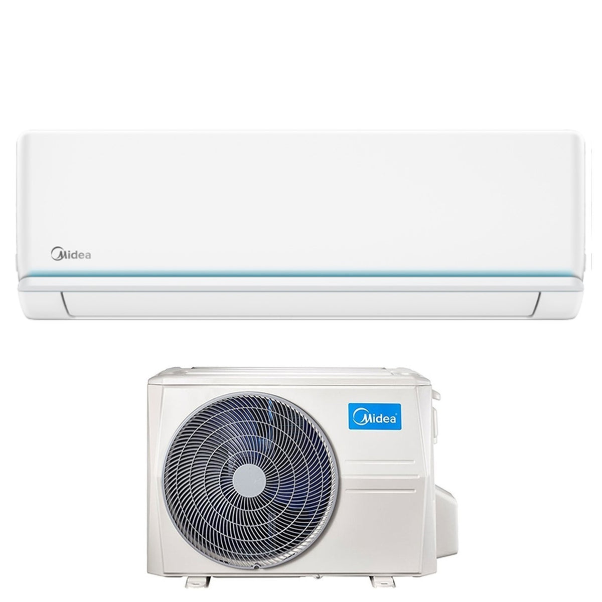 Midea Evolution – Produktfoto des Single-Split-Beispielsets